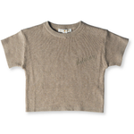 Load image into Gallery viewer, Ribbed Hemp tee - Biscuit
