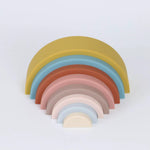 Load image into Gallery viewer, Silicone Rainbow Stacker - Desert
